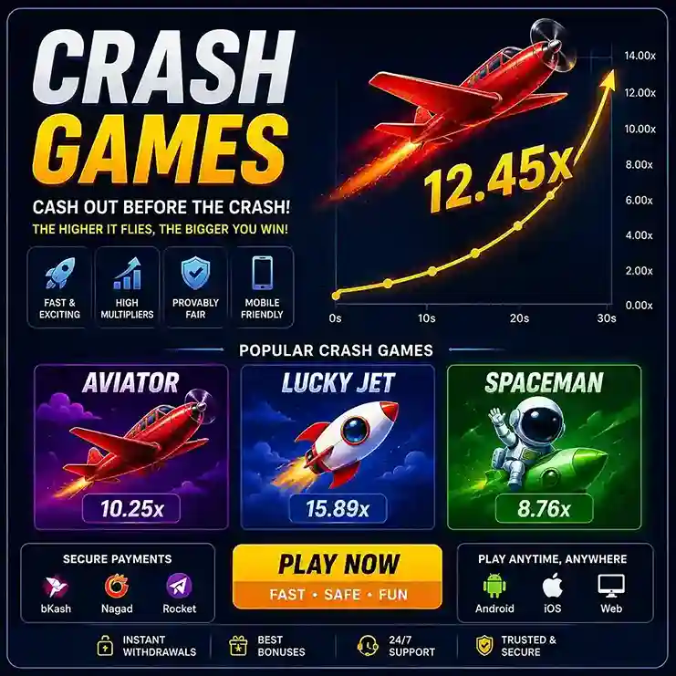 HBAJEE Crash Games